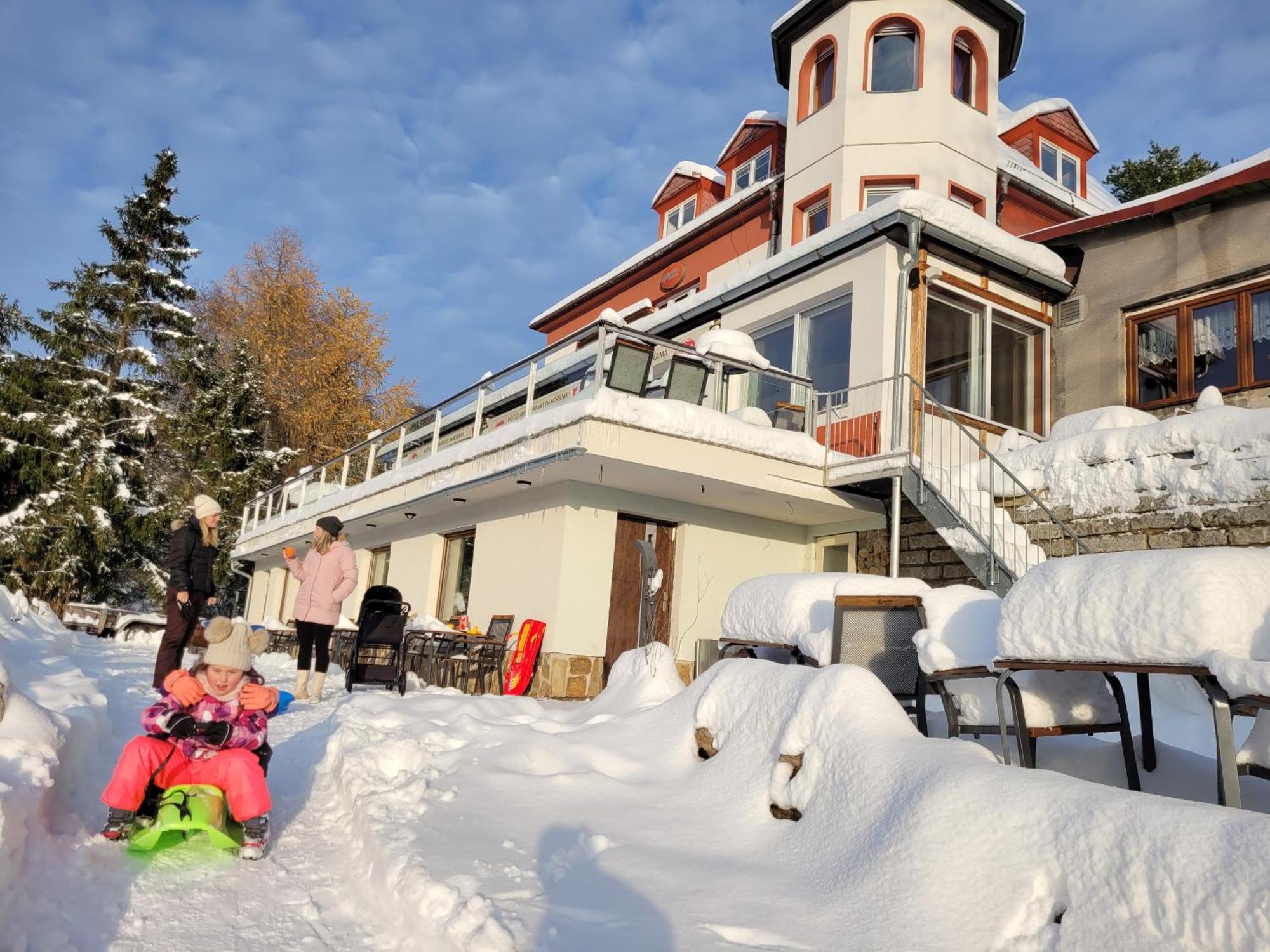 Hotel Panorama Jachymov Luaran gambar